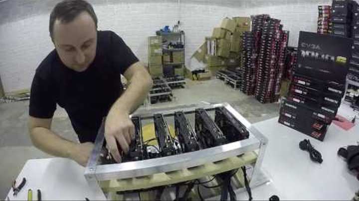 Как собрать ферму для майнинга на 6 видеокарт RADEON RX 470 4GB Подробная инструкция Как собрать ферму для майнинга на 6 видеокарт RADEON RX 470 4GB Подробная инструкция