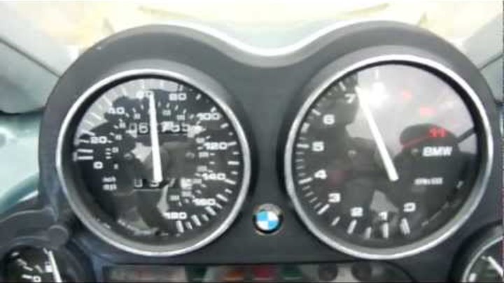 BMW 2004 K1200GT - Zero to 100 mph to zero