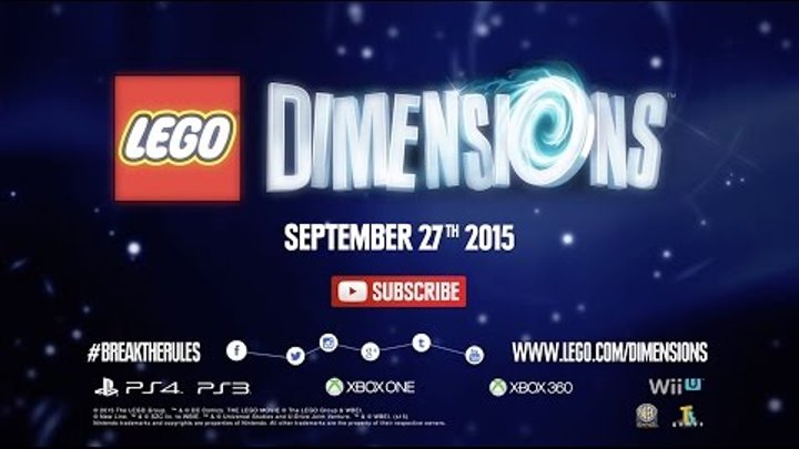LEGO Dimensions - Announcement Trailer (Extended Version)