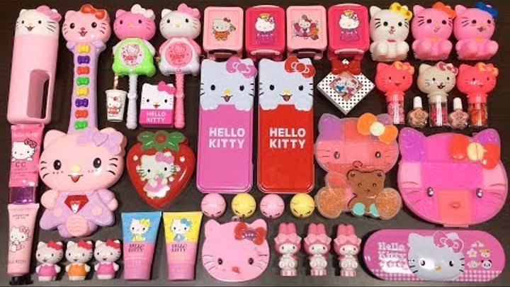 Special Series PINK Hello Kitty | Mixing Random Things into Slime | Satisfying slime videos Special Series PINK Hello Kitty | Mixing Random Things into Slime | Satisfying slime videos