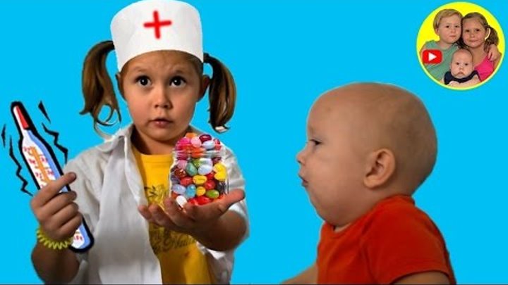 ДОКТОР принял Беби Бона Укол заменят Новинки Волшебные Витамины для Детей у Доктора KIDS Play Doctor