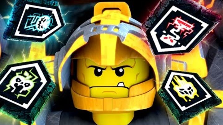 АКСЕЛЬ ТАЩИТ :) Lego Nexo Knights - Игра про Мультики Лего Нексо Найтс 2017 Видео для Детей