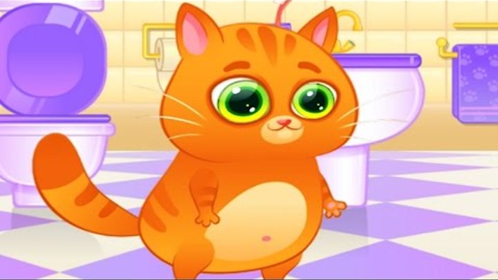 КОТЕНОК БУБУ Мультфильмы для детей Мой Виртуальный Котик Bubbu My Virtual Pet игровой мультик