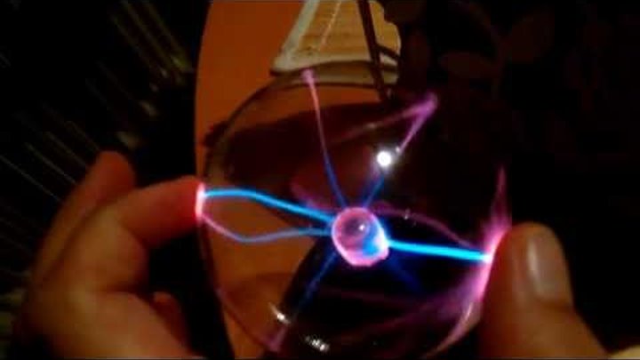 USB Plasma Ball Sphere Lightning Light Magic Crystal Lamp SLOMO SKU024808
