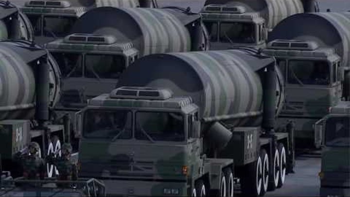 (4) China Military Parade -- PRC 60th Anniversary Conventional and Nuclear Missile Forces (HD)