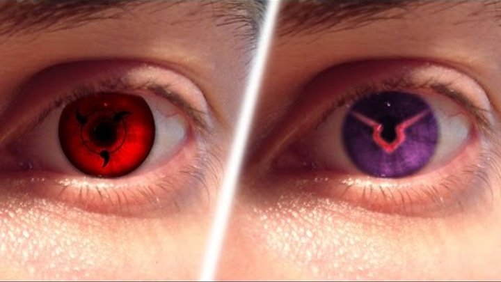 REAL LIFE Anime Eyes #1 (Sharingan, Ghoul, Geass,..)