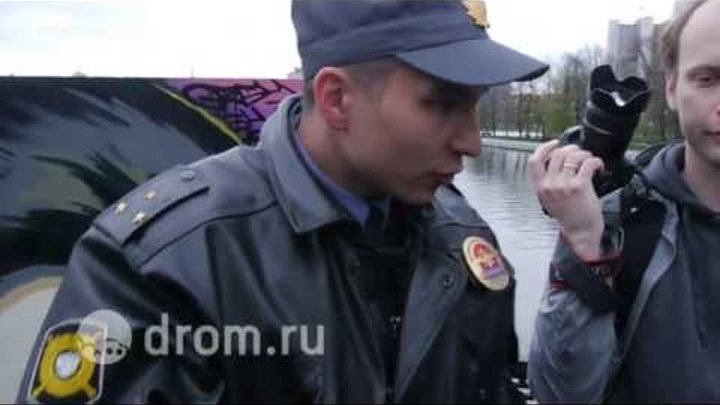 Drom.ru: Встреча с Сашей Грей в Екатеринбурге + эпизод с полицейским