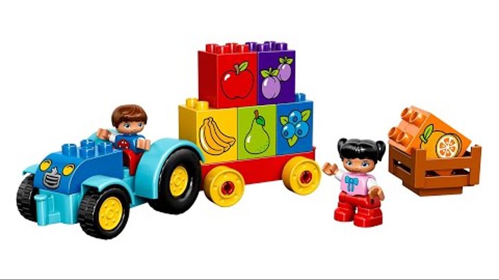Лего Дупло Мой первый трактор. Lego Duplo My First Tractor