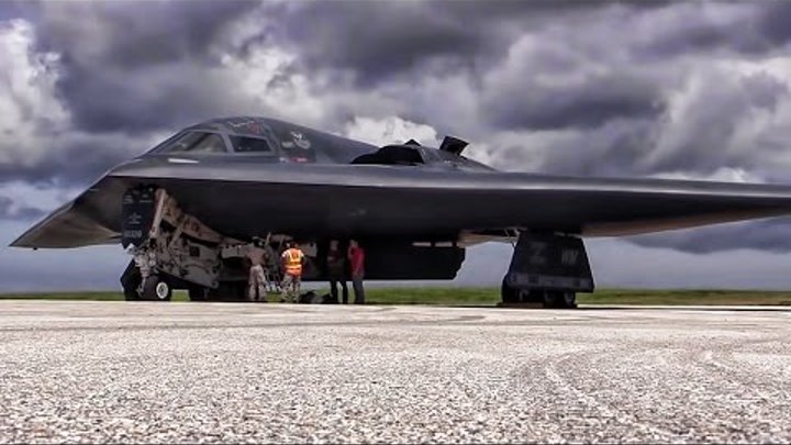 B-2 Bombers Takeoff On Assurance & Deterrence Mission