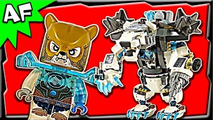 Lego Chima Icebite’s CLAW DRILLER 70223 Stop Motion Build Review