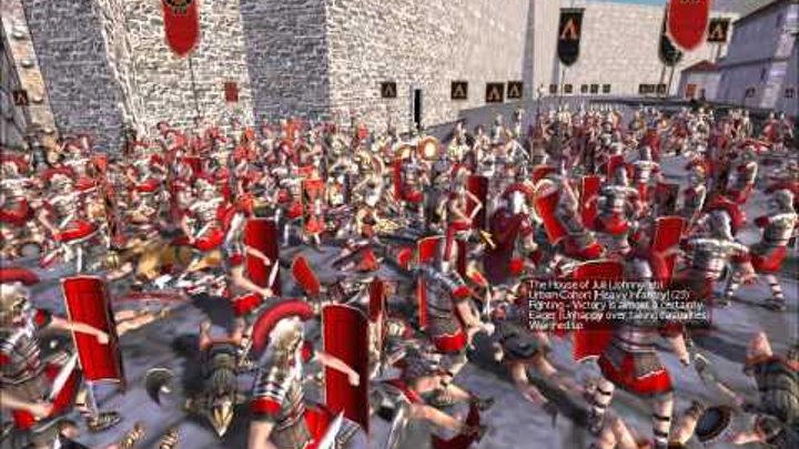 Rome Total War Online Battle #1798: Macedon vs Rome (Siege Battle with Hardcore General)