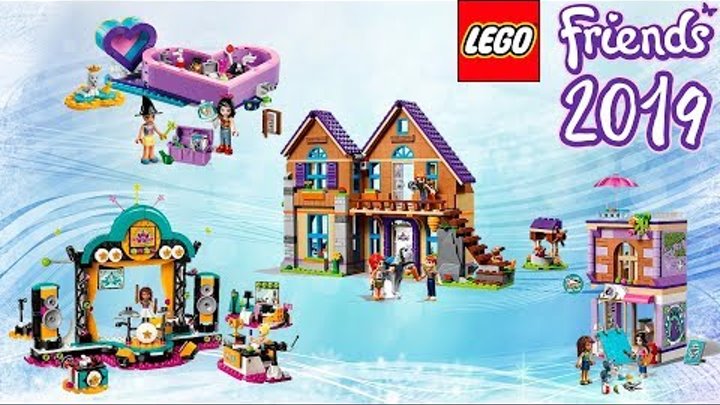 Лего френдс Новинки 2019 первое полугодие| Lego friends All new sets 2019 First Wave