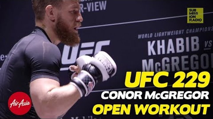 UFC 229: Conor McGregor Works Out, Sends Scathing Message to Khabib UFC 229: Conor McGregor Works Out, Sends Scathing Message to Khabib