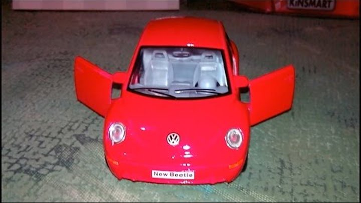 Volkswagen Beetle Unboxing Toys Распаковка игрушек Фольксваген Жук