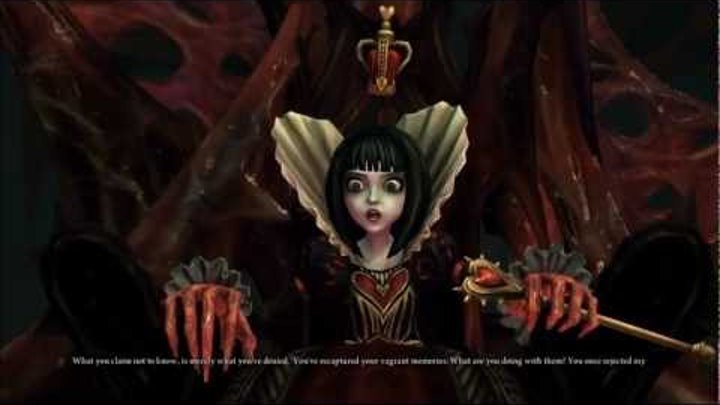 Alice Madness Returns. Алиса и Королева русская фан-озвучка