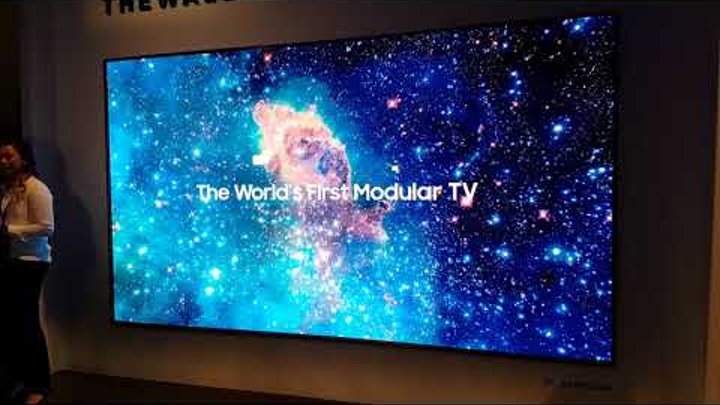 Samsung "The Wall" Micro-LED mit 146 Zoll (CES 2018)