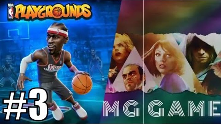 NBA PLAYGROUND Nintendo Switch JESUS Gameplay Walkthrough Part 3 1080P 60 FPS @MGGameLab