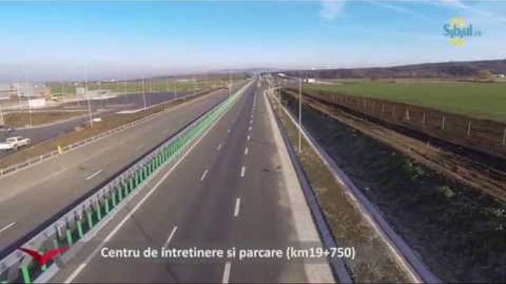 Autostrada A1 / AERIAL VIDEO / Lotul 1 (km 0 - 24) / www.sibiul.ro