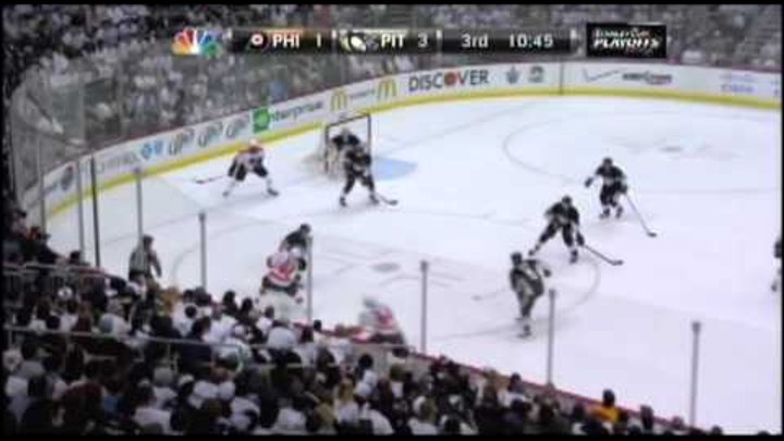 Flyers Amazing Come Back From 0-3 Deficit Against Penguins (2012 Stanley Cup Playoffs, Game 1)