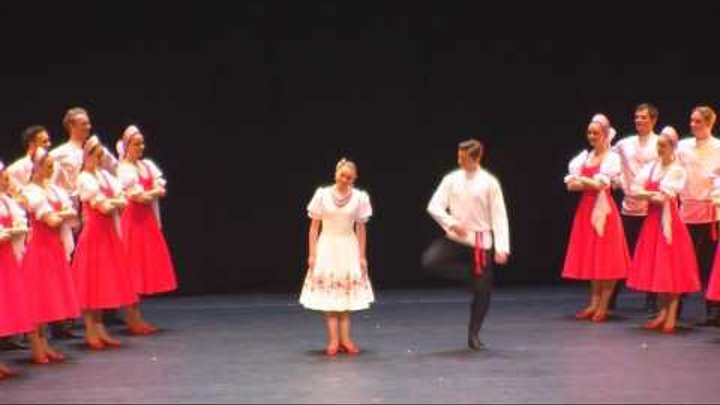 Балет Игоря Моисеева в Антверпене в рамках фестиваля Российские культурные сезоны.