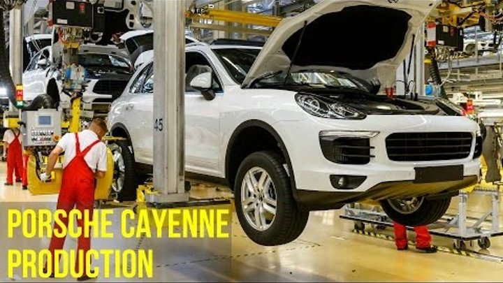 Porsche Cayenne and Porsche Panamera Assembly line смотреть онлайн Porsche Cayenne and Porsche Panamera Assembly line