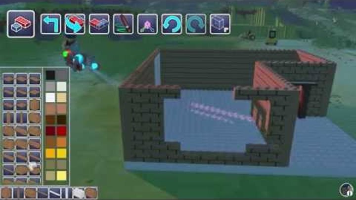 LEGO Worlds PC игра [Начинаю строительство первого дома для своего города]