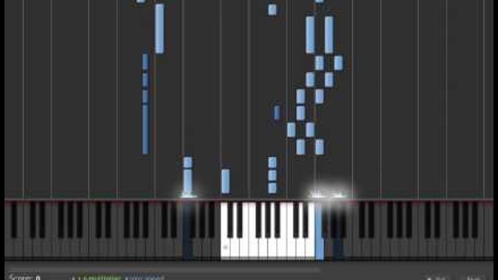 D. Gray-Man - Doubt & Trust - Synthesia Piano