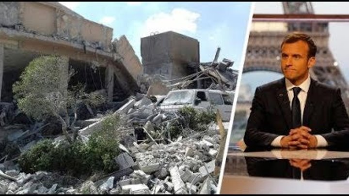 Syrien-Konflikt: „Wir mussten Trump zu den Angriffen überreden“, sagt Macron