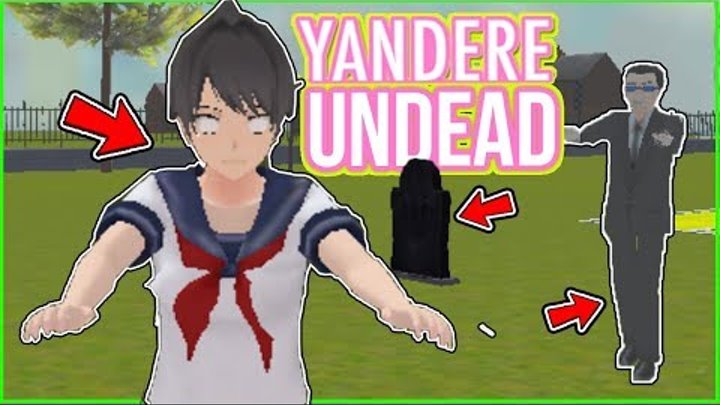 YANDERE Z*MBIE!? AYANO TURNS UNDEAD! - Yandere Simulator App Fan Game (Anime School Girls)