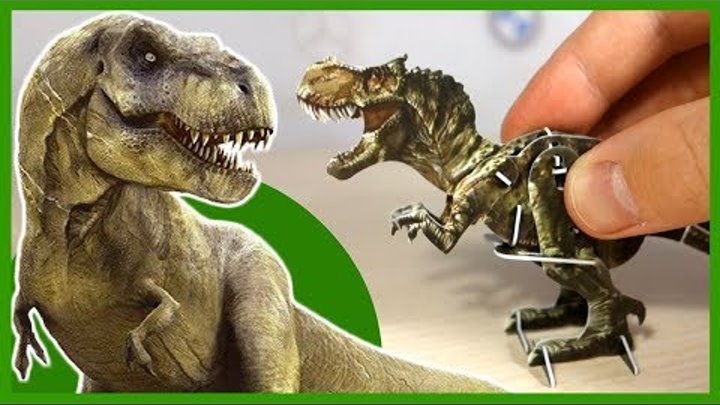 Динозавры. ТИРАННОЗАВР. Конструктор. Игрушки для детей. Dinosaurs. Динозавры. ТИРАННОЗАВР. Конструктор. Игрушки для детей. Dinosaurs.