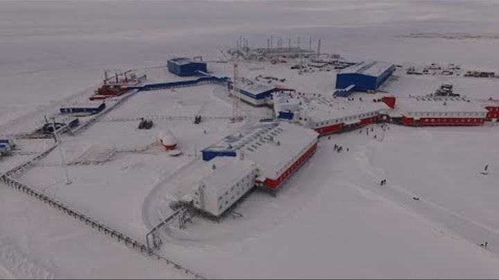 Минобороны РФ впервые показало военную базу «Северный клевер» в Арктике