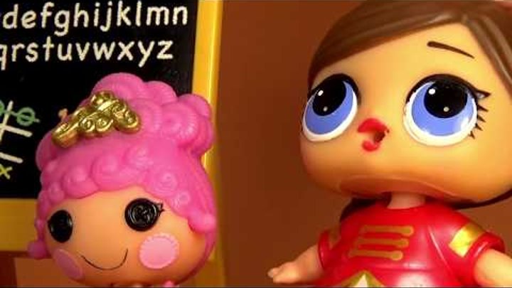 Мультик Лалалупси Куколка LOL Surprise В ШКОЛЕ Lalaloopsy мультфильмы для детей