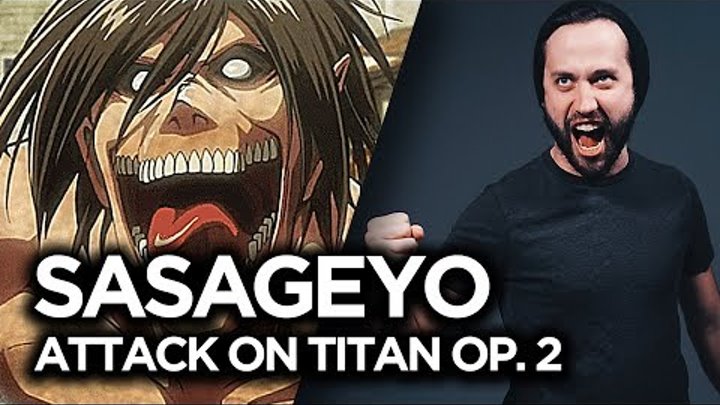 ATTACK ON TITAN - Season 2 Opening (Sasageyo - Op 3) ENGLISH cover by Jonathan Young