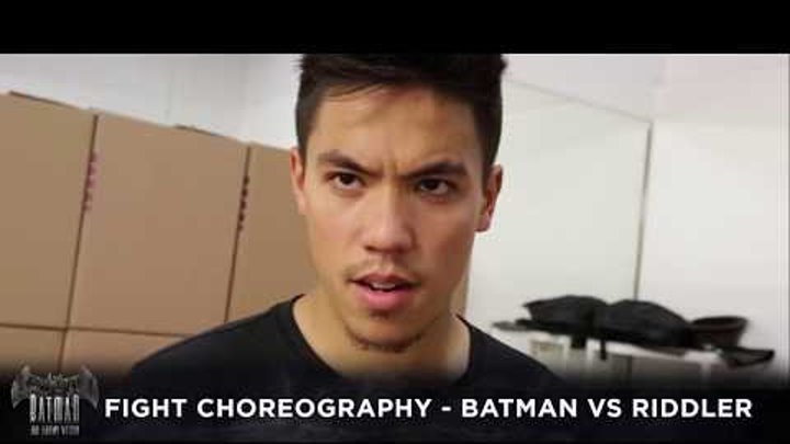 Batman vs. Riddler Fight Choreography - Batman: The Enemy Within
