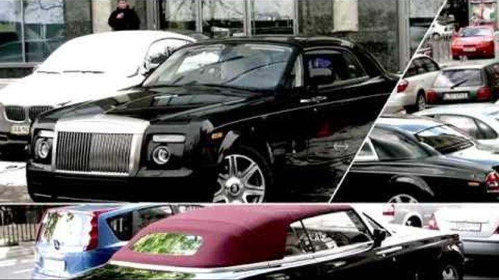 Суперкары Украины. Rolls-Royce в Киеве (Rolls in Kyiv, supercars Ukraine)