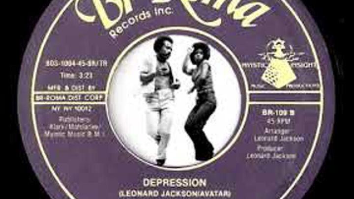 Reggie Walker - Depression [Br-Roma] 1985 Modern Soul Boogie 45