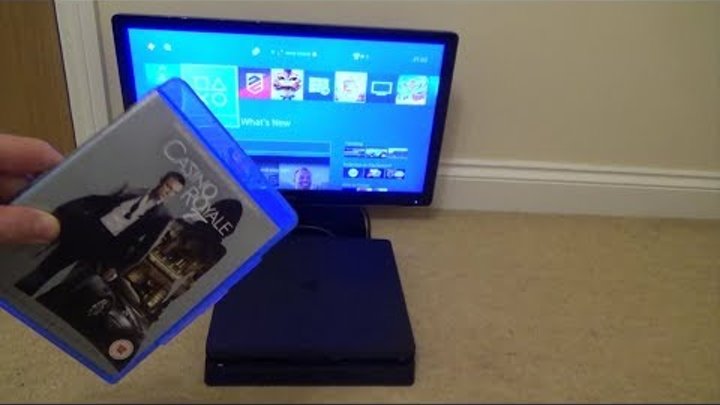 What happens when you put a Blu-ray in a PS4 What happens when you put a Blu-ray in a PS4