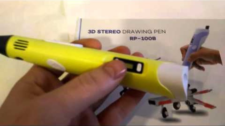 Обзор и сравнение 3D ручки Myriwell, Spider Pen, Spider Pen Slim c Oled-дисплеем, stereo