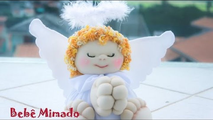 Boneca de Pano:Como fazer um Anjo - Parte 1 - bebe mimado