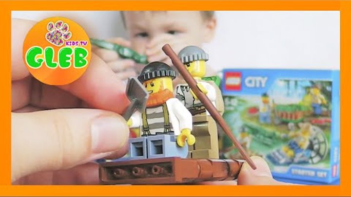 Лего Сити Лесная полиция конструктор Lego City Forest police unboxing