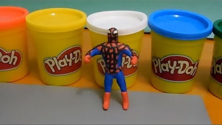 Плей До Человек Паук Play Doh Spider Man