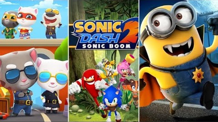 OFFICER Talking Tom Gold Run Angela VS Despicable Me 2 Minion Rush VS Sonic Dash 2 Sonic Boom OFFICER Talking Tom Gold Run Angela VS Despicable Me 2 Minion Rush VS Sonic Dash 2 Sonic Boom