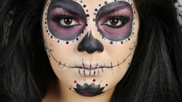 Sugar Skull Makeup Tutorial For Halloween Sugar Skull Makeup Tutorial For Halloween