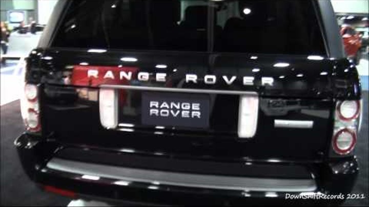 Black 2011 Range Rover Autobiography at 2011 Washington D.C. Auto Show