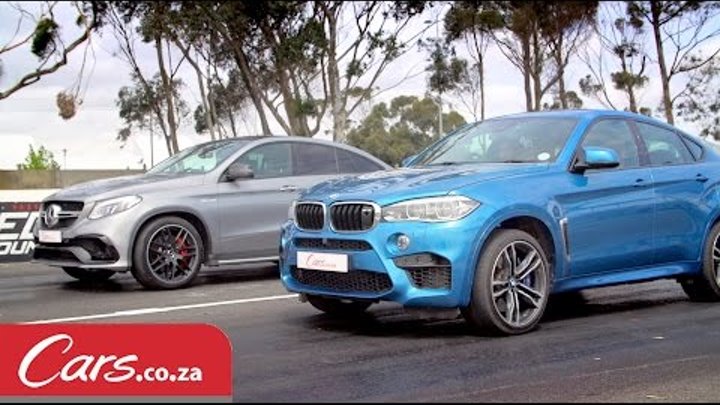 Drag Race: BMW X6 M vs Mercedes-AMG GLE63 S Coupe Drag Race: BMW X6 M vs Mercedes-AMG GLE63 S Coupe