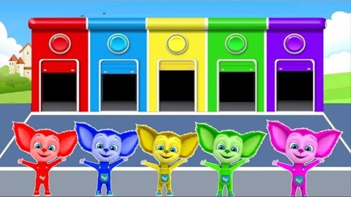 Барбоскины - новые серии мультик для детей учим цвета цвета для детей