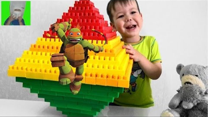 Лего яйцо Черепашки Ниндзя . Ваня открывает новые игрушки Teenage Mutant Ninja Turtles Лего яйцо Черепашки Ниндзя . Ваня открывает новые игрушки Teenage Mutant Ninja Turtles
