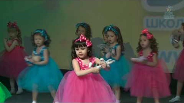 Школа танца BABYDANCE танцуют малыши 3-4 года