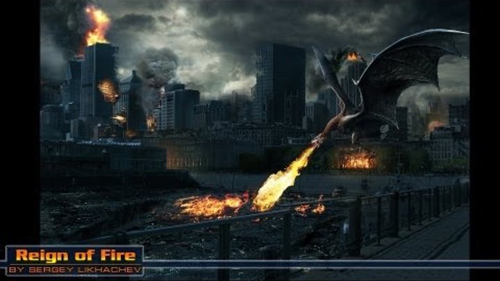 Reign of fire / Власть огня - SpeesArt Photoshop by BATKYA