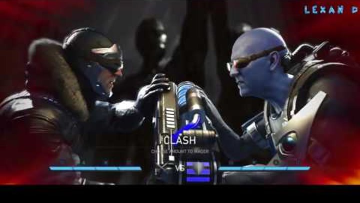 Injustice 2 - Captain Cold vs Mr Freeze - Intros & Clashes (Капитан Холод против Мистера Фриза) rus
